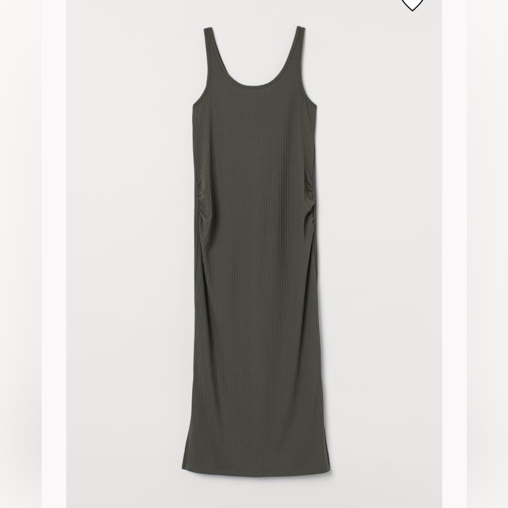 H&M MAMA Ribbed Jersey Dress